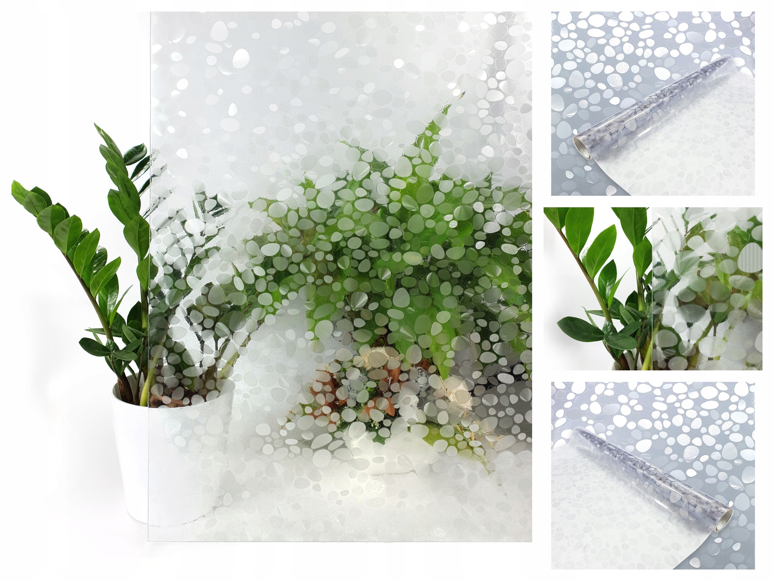 Statická fólia na sklo Dekoratívna okenná fólia 90 x 990 cm Diy