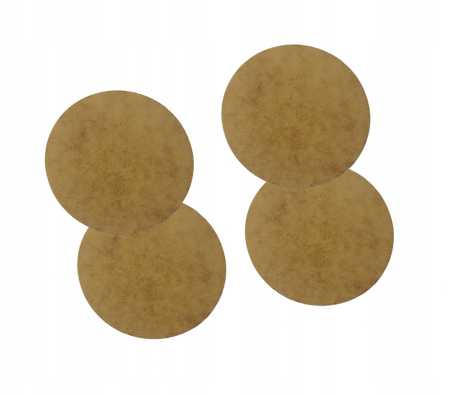 Podstawka okrągła 160 mm bases Mdf/hdf 4szt.