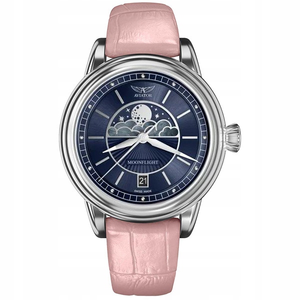 Dámské hodinky Aviator V.1.33.0.255.4.PM růžové