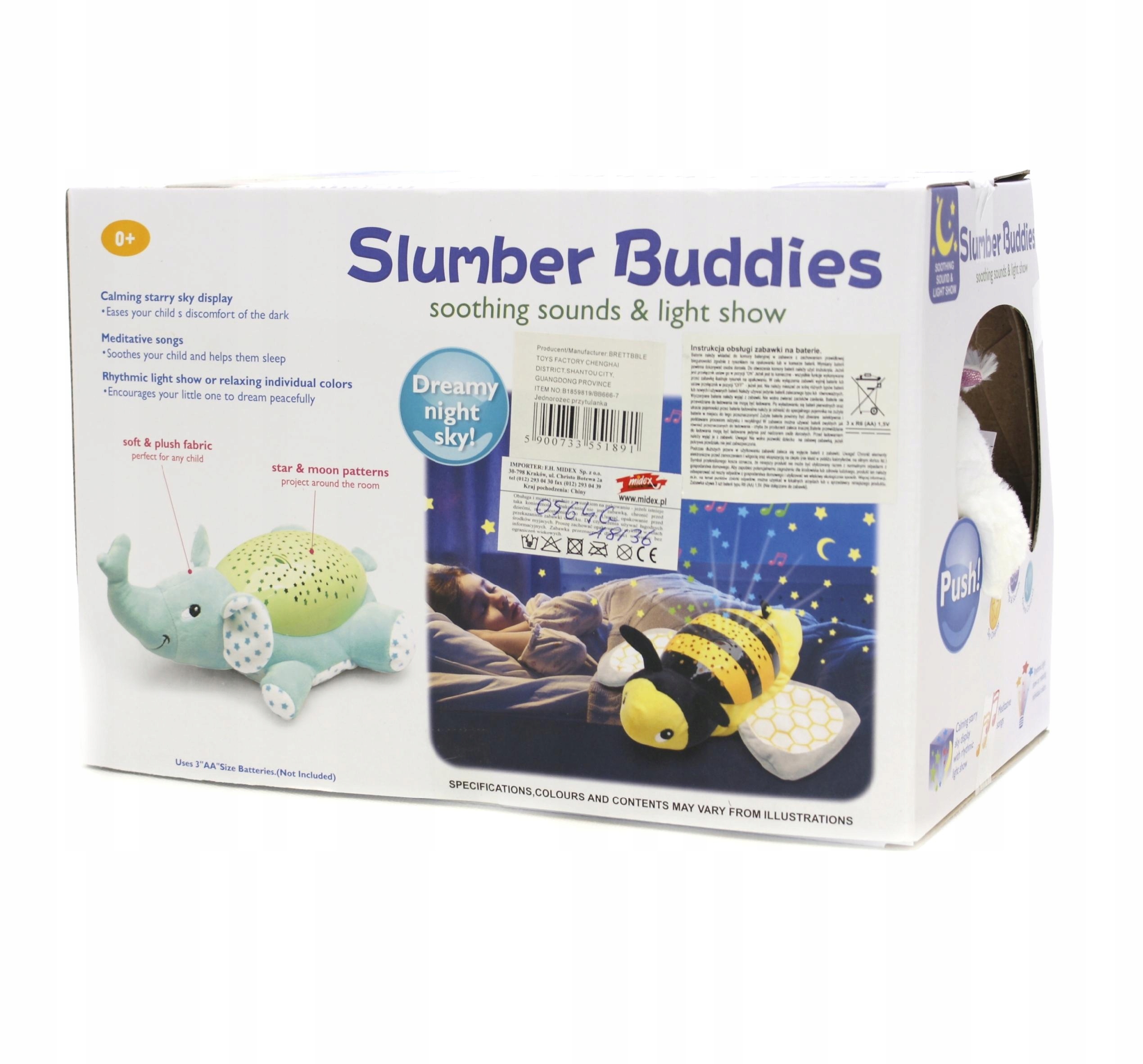 JEDNOROŻEC PROJEKTOR USYPIA POZYTYWKA UNICORN PRZYTULANKA Marka Midex