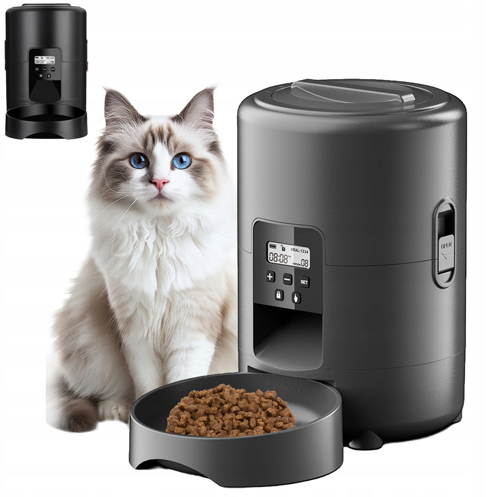 Chytrý Automatický Dávkovač Dávkovač Pro Psa Kočku 2L Praktický