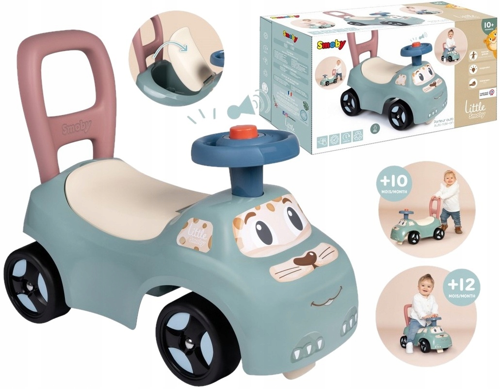 Smoby Little Jeździk Pchacz Odpychacz z Klaksonem 5032