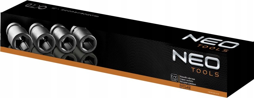 NEO NASADKI UDAROWE W KASECIE 3/4 8 CZĘŚCI 12-115 Marka Neo Tools