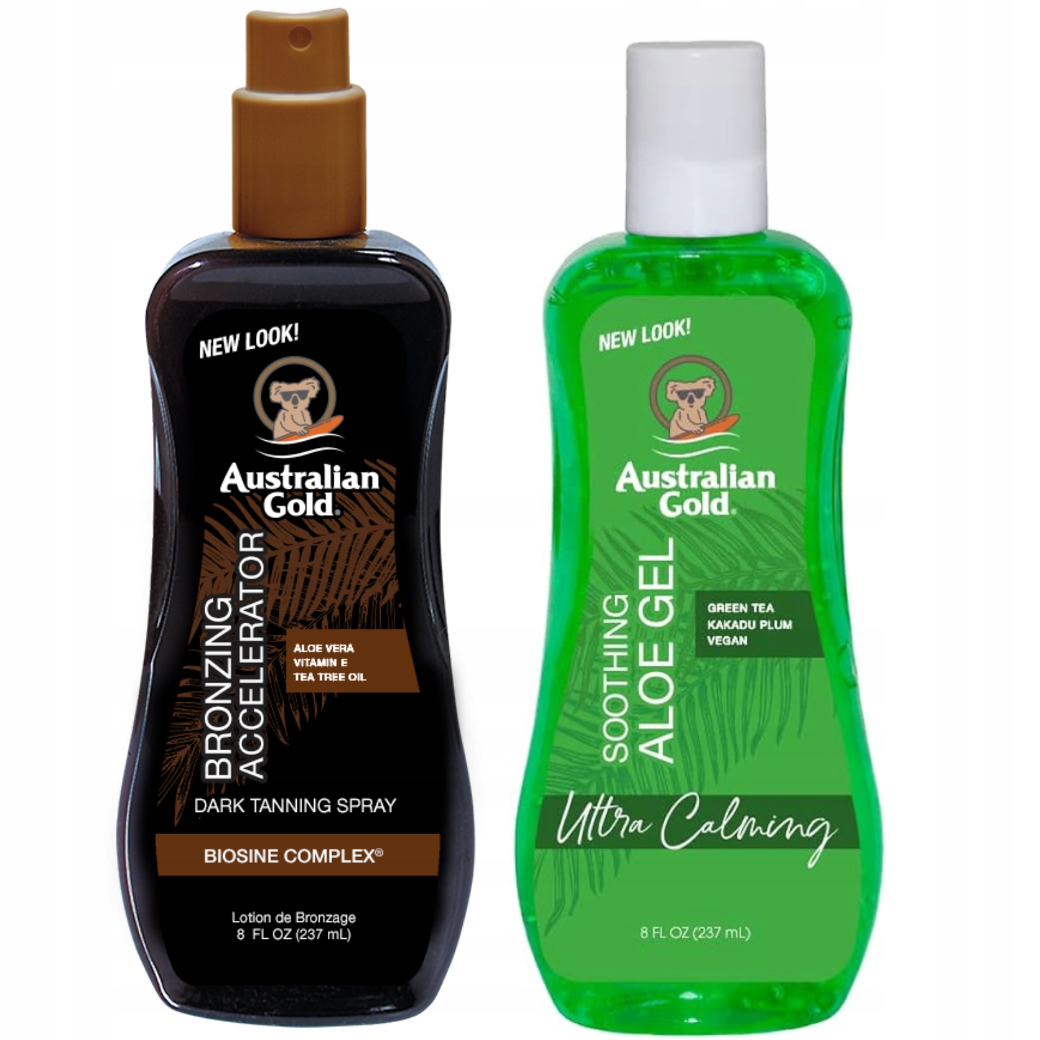 Australian Gold Dark Tanning Accelerator Spray Gel Aloe po opalování