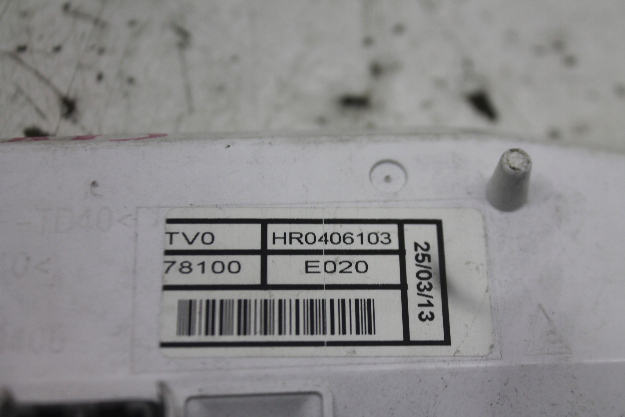 display dials HR0406103 HONDA CIVIC