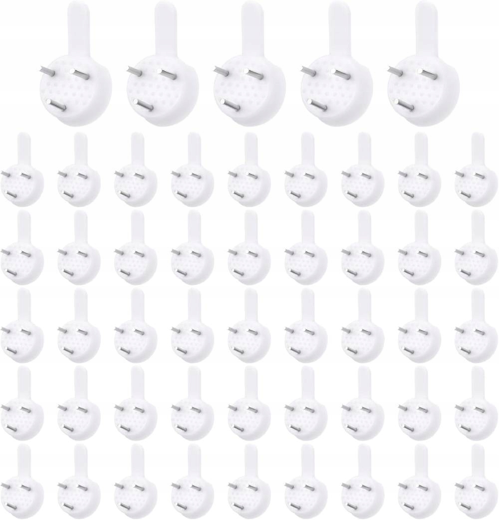 WIESZAKI PLASTIKOWE SZPILKOWE - PUDEŁKO 100 SZTUK