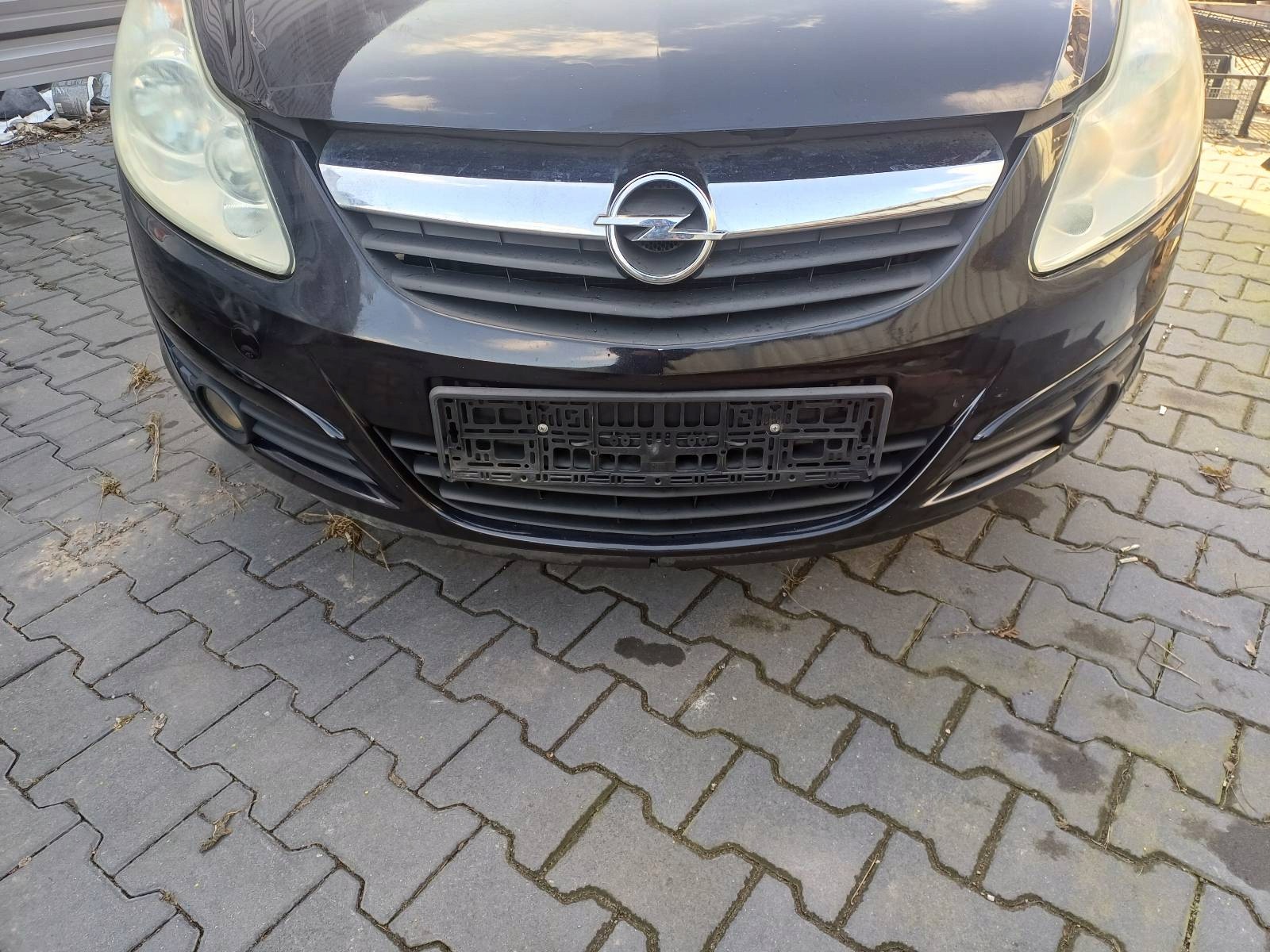 complete front bonnet bumper light left right OPEL CORSA D Z20R