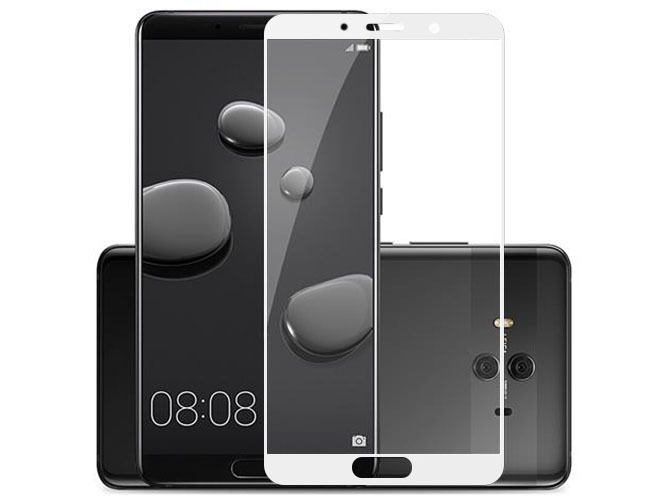 

Huawei Mate 10 Szkło Hartowane 3D 9H Białe Pełne