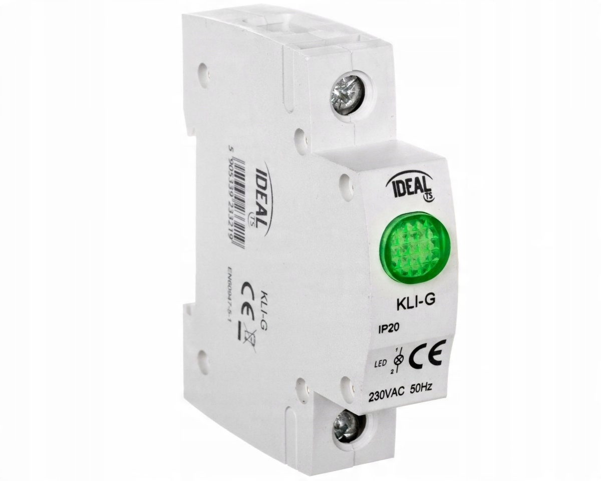 

Lampka modułowa Led zielona Kli-g 230V Ac 23321