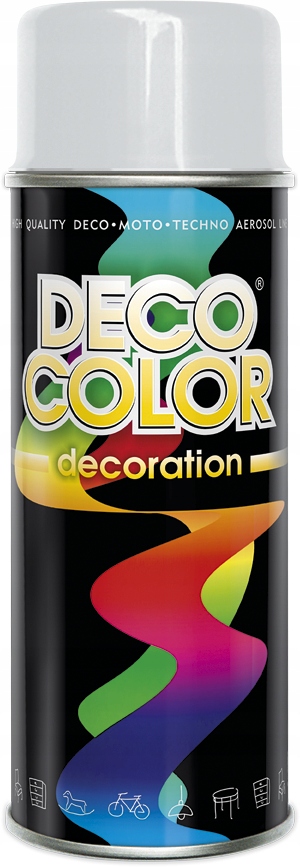 

Spray Lakier W Spreju Deco Color 400ML Szary Jasny