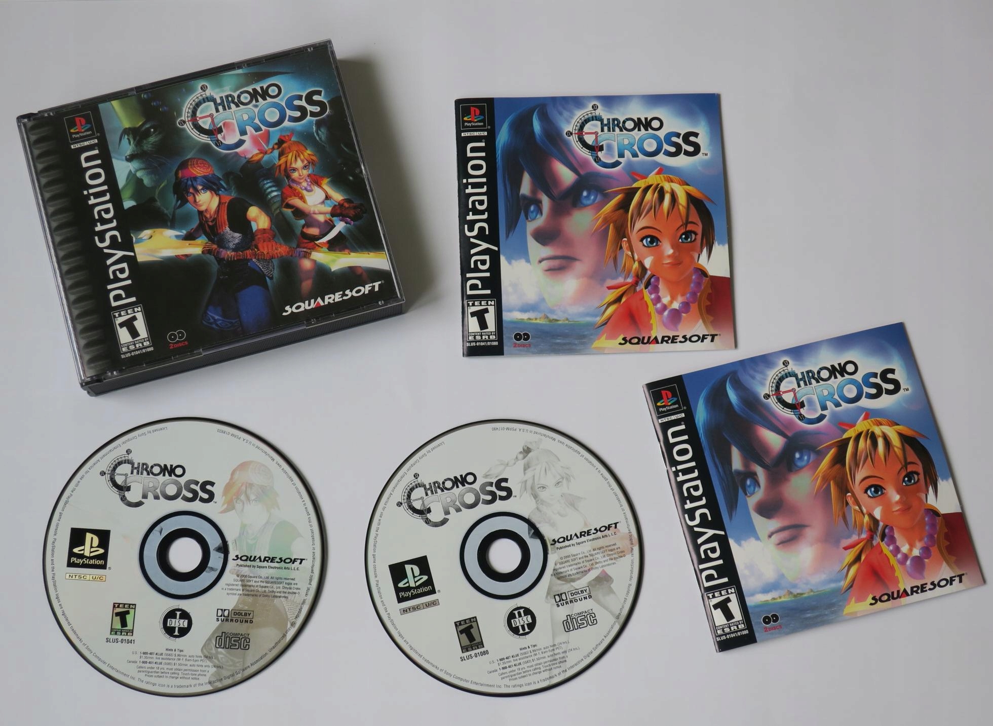 PS1 CHRONO CROSS REGION NTSC/U USA PLAYSTATION 1 PSX Platforma Sony PlayStation (PSX)
