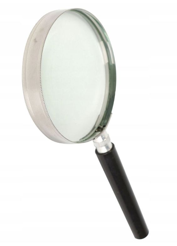 LUPA RĘCZNA 10 CM 3 X KLASYCZNA SZKŁO POWIĘKSZAJĄCE Rodzaj gadżetu muzyczny