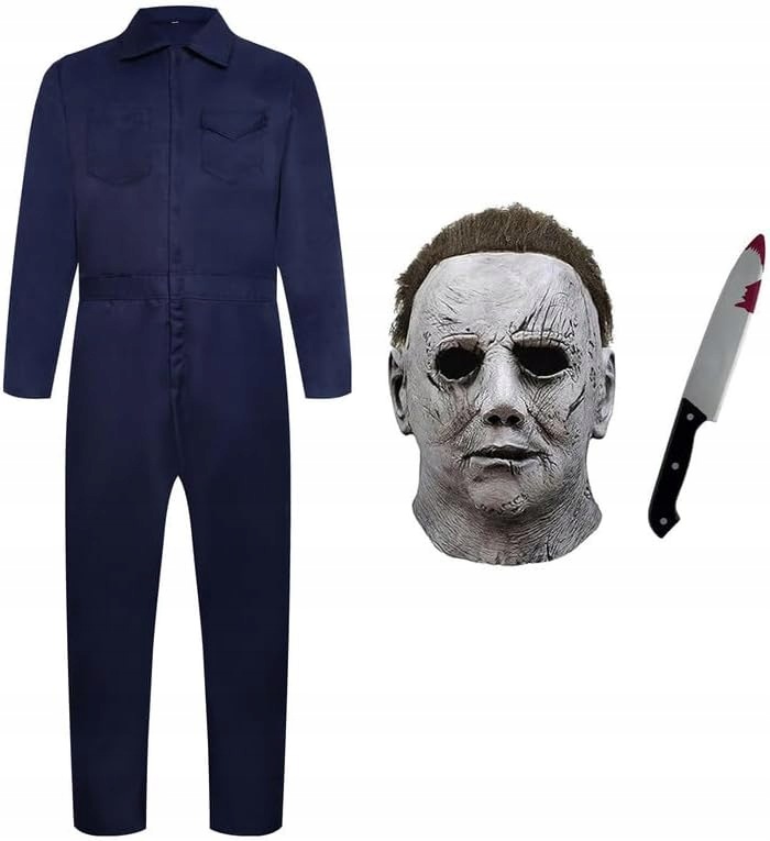 Kostým Michael Myers s maskou a nožem XXL Velikost L