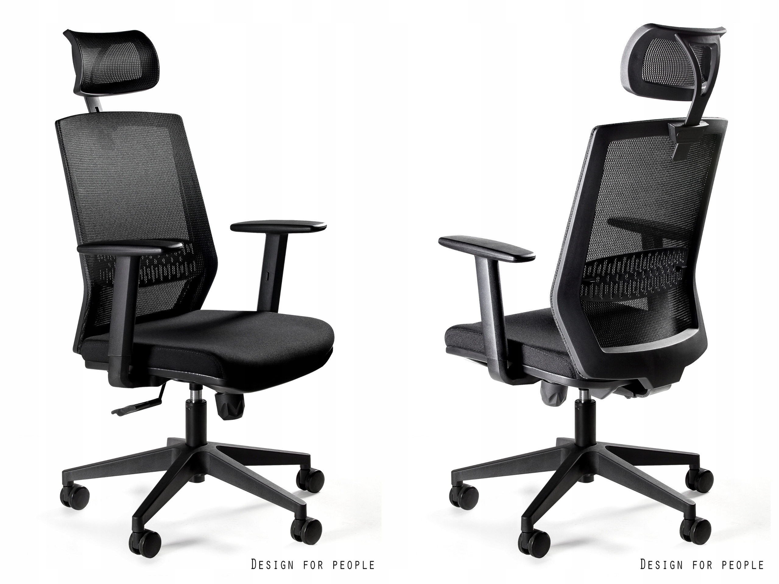 Ergonomiczny Fotel Biurowy Esta Czarny Unique