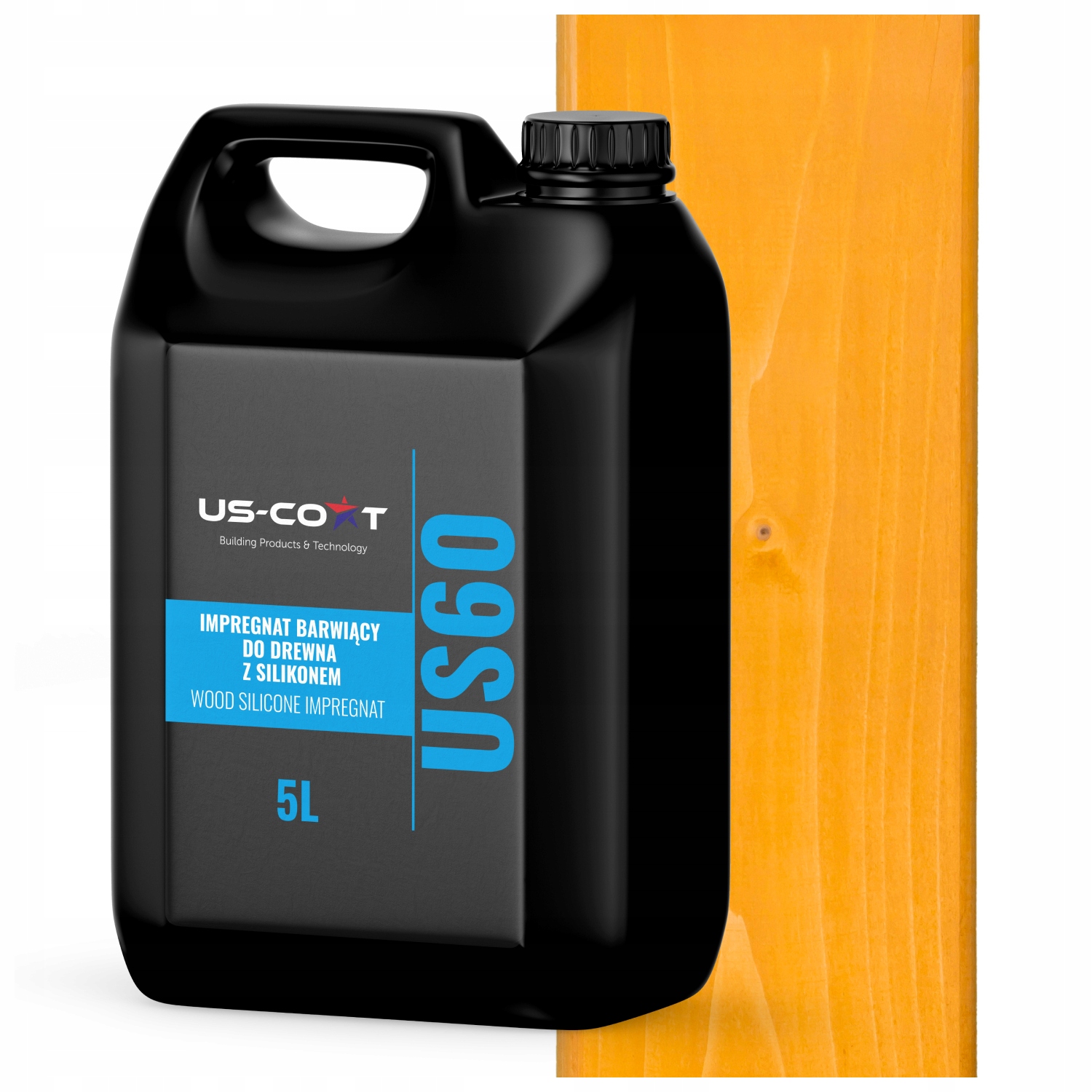 Barvící Impregnat Na Dřevo Se Silikonem 2v1 Altán Barva Borovice Zlatá 5L