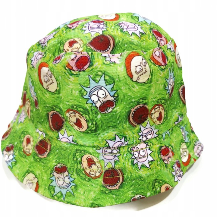 

Bucket Hat, Kapelusz Rybaka Zielony Rick I Morty