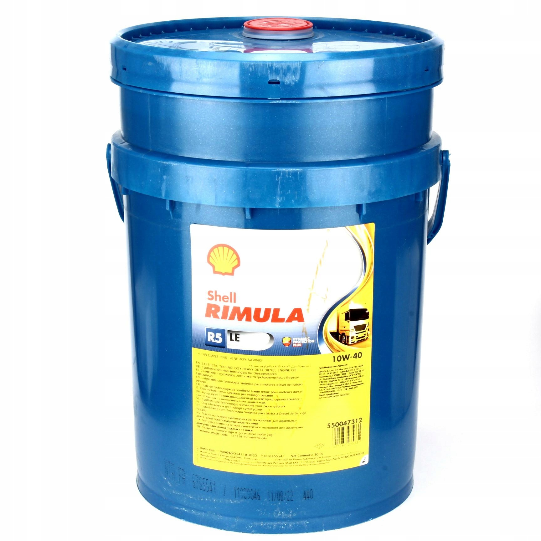 OLEJ SHELL RIMULA R5 LE 20L