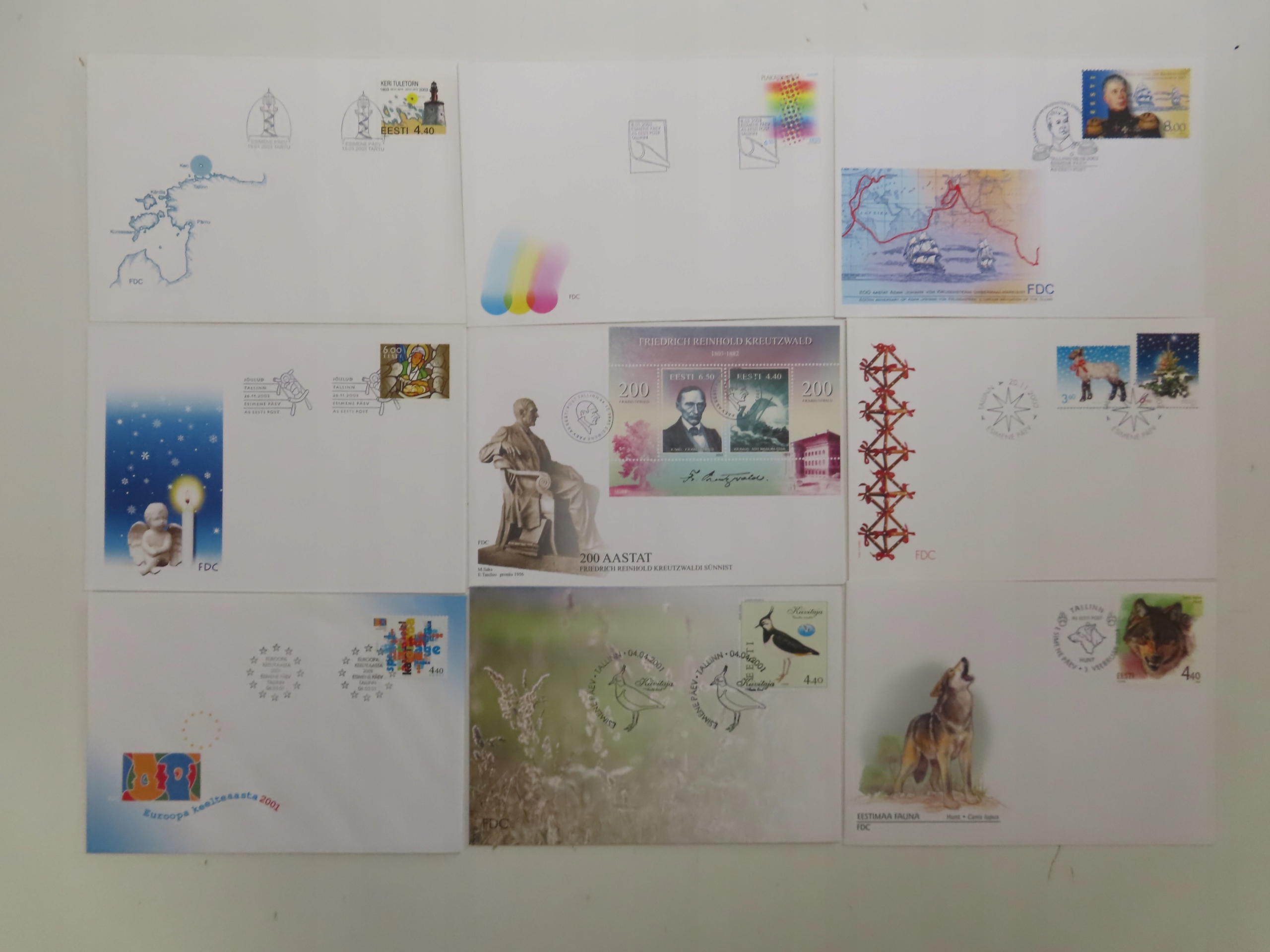 FDC Estonia kas. B9533