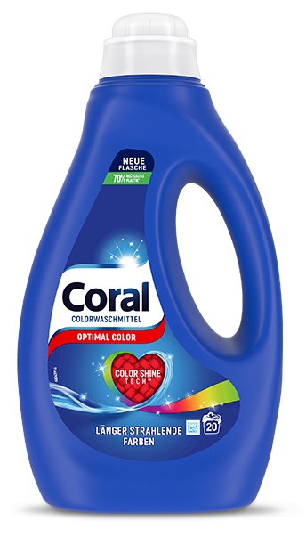 

Coral Optimal Color Płyn do Prania Kolor 20p 1l De
