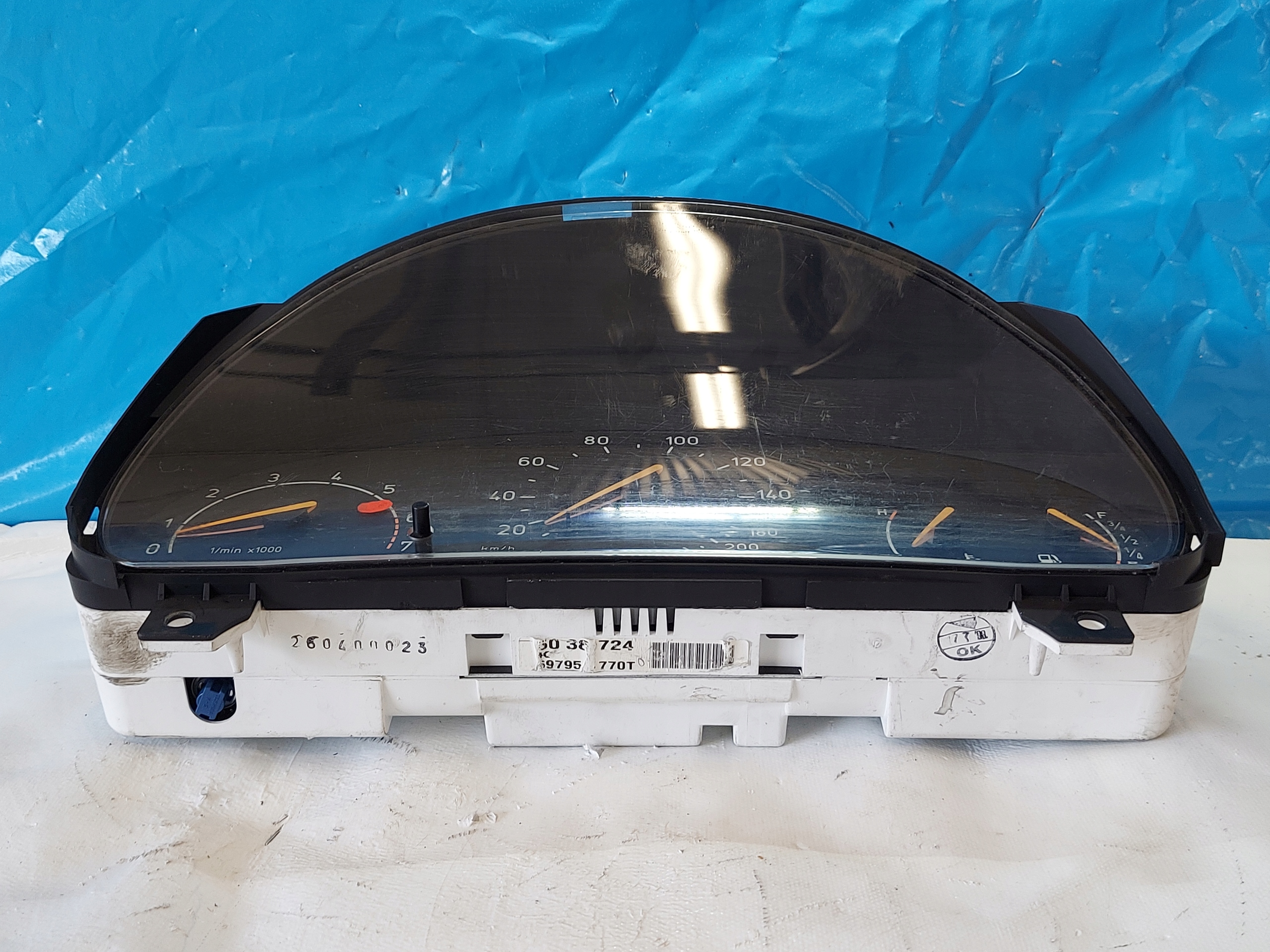 dials clock SAAB 9-3 2.0 T 5038724