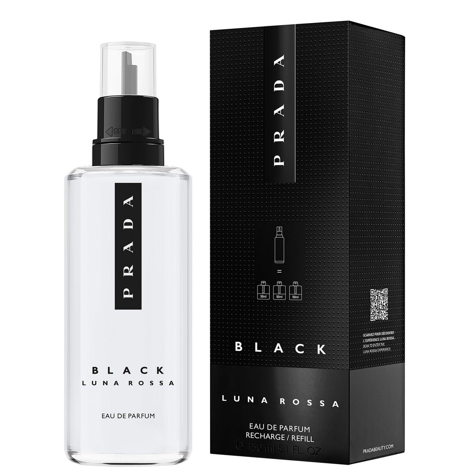 Luna Rossa Black – Parfémovaná Voda – Např. Objem: 150 ML