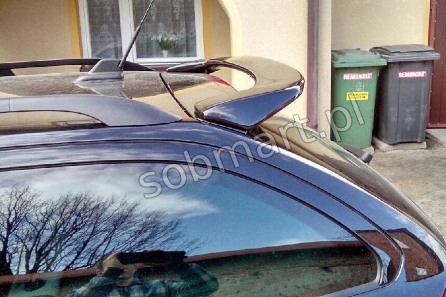 Spoiler daszek do SKODA OCTAVIA 2 KOMBI 2004-2013 SOBMART Kolor czarny