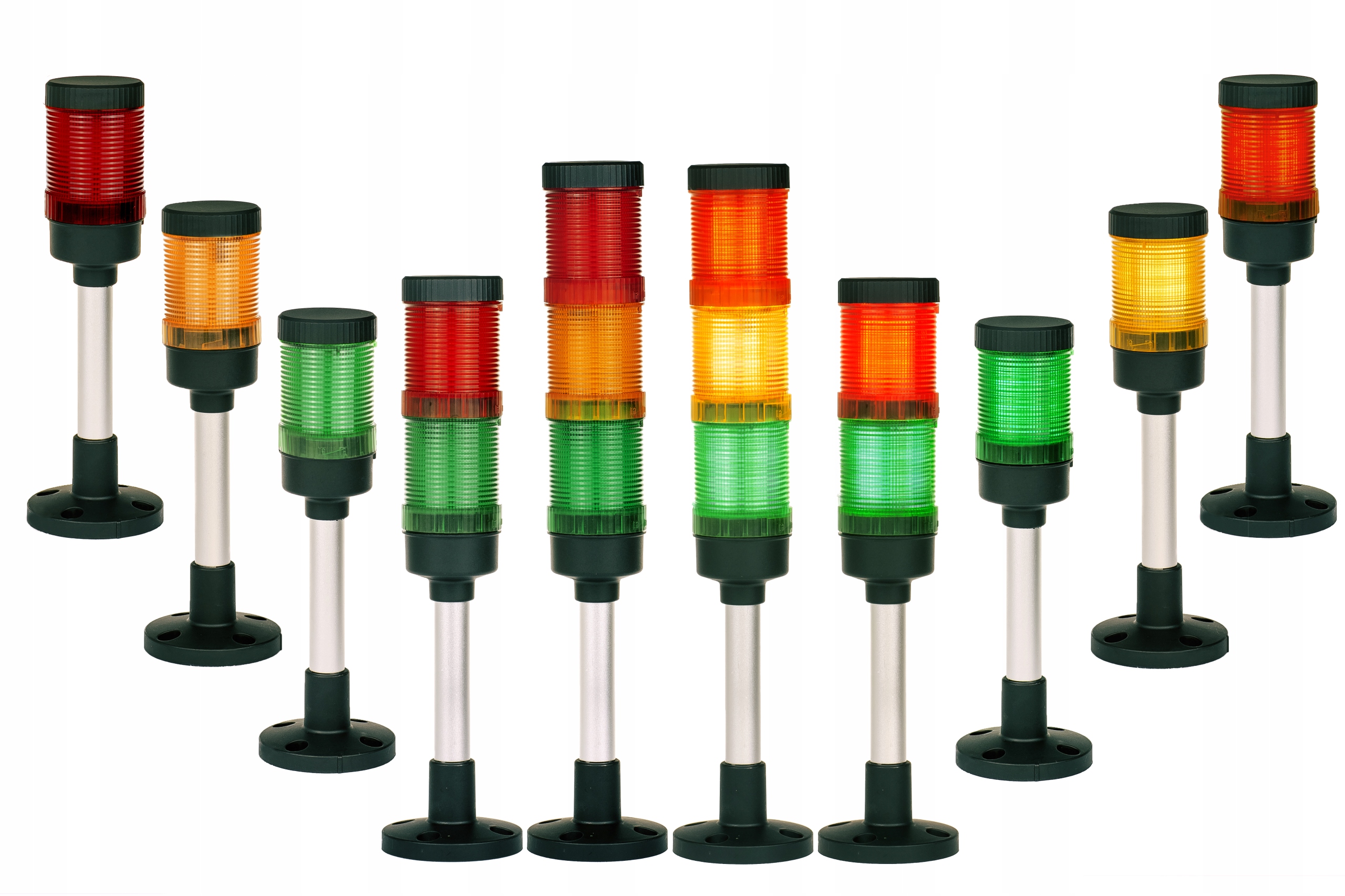 Kolumna Sygnalizacyjna FL50 czerwona + buzzer-24V Marka inny