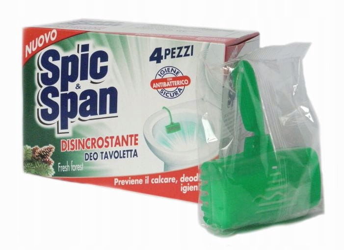 

Spic and Span Wc Odświeżacz i Odkamieniacz 4szt.