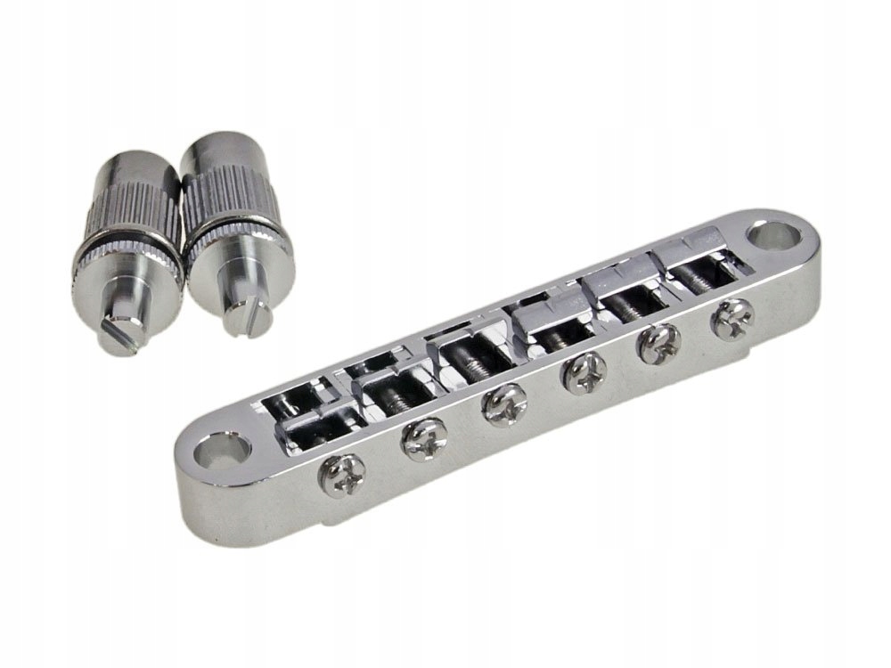 Mostek tune-o-matic 6,3mm Vparts VLB-003 (cr)