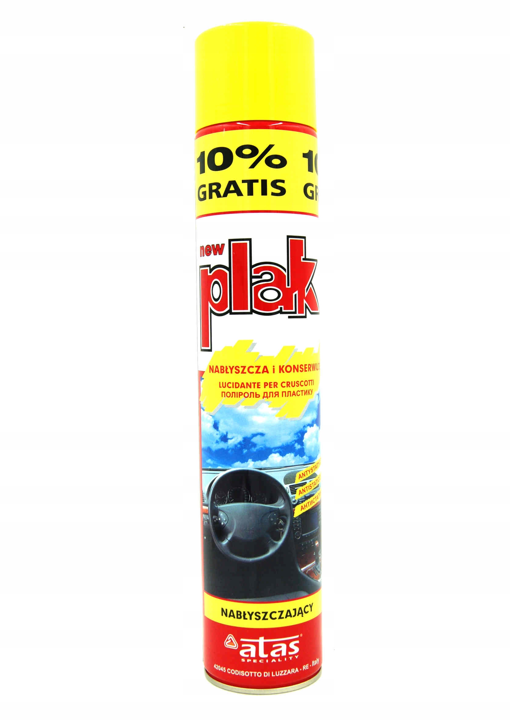 

Spray Do Kokpitu Cytrynowy Plak 750ML Aerosol