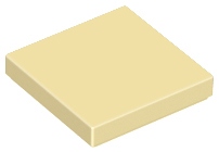 

Lego 3068b płytka tile 2x2 piaskowy tan 1 szt Nowy