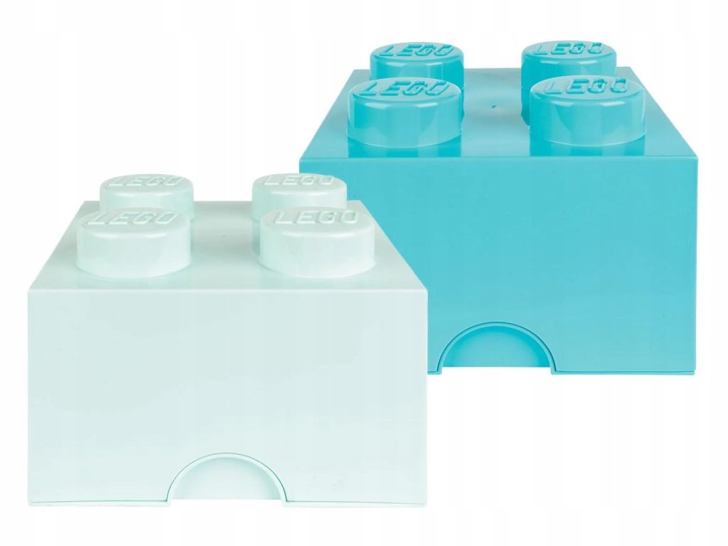 Lego 41185273 Kontejner 2x2 sada 2 ks modrá/modrá