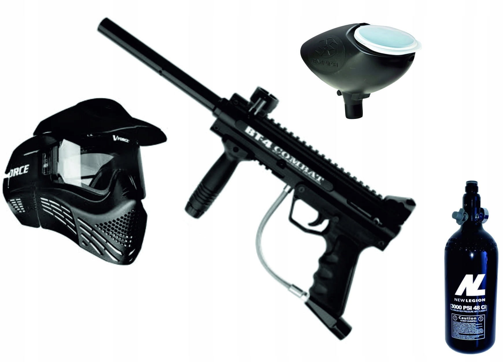 Komplet paintball Empire BT-4 Combat - 7310-7213C - 10761098339 - Allegro.pl