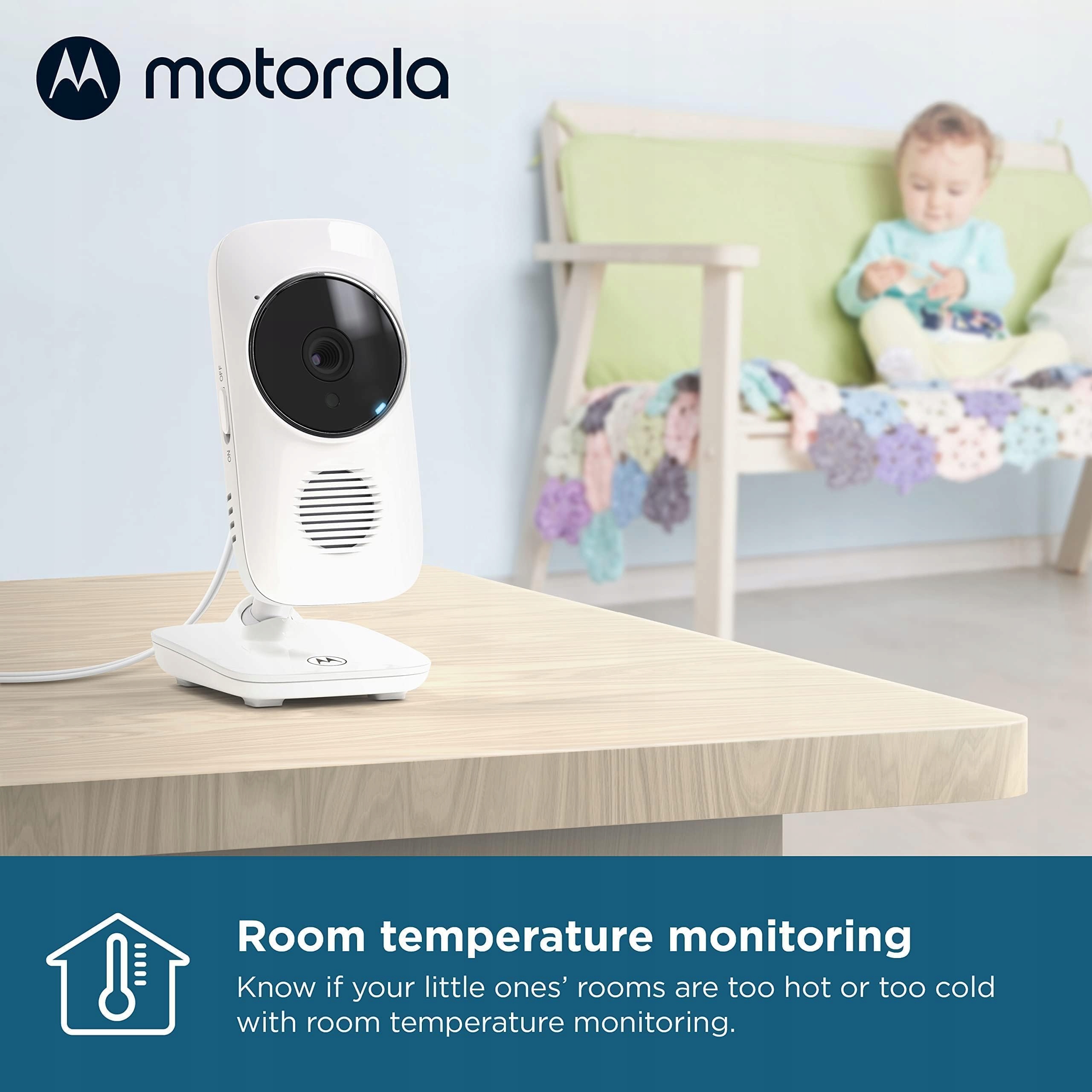 MOTOROLA Niania Elektroniczna Kamera Infrarot Zoom Komunikacja — miniatura 4