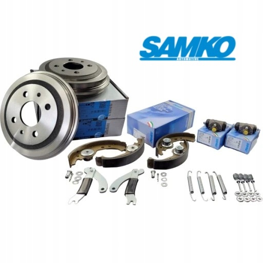 SAMKO TARCZE HAMULCOWE 2SZT. BMW 3 E46 WENTYLOWANE TYŁ Producent AK