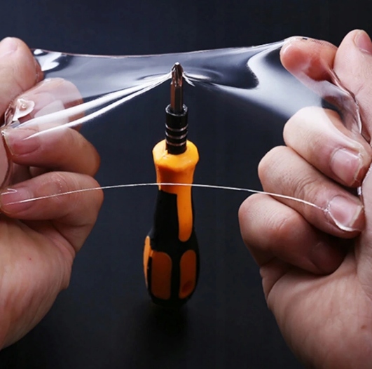 TAŚMA OCHRONNA NA PROGI DRZWI SAMOCHODU 70mm x 5M Szerokość produktu 7 cm