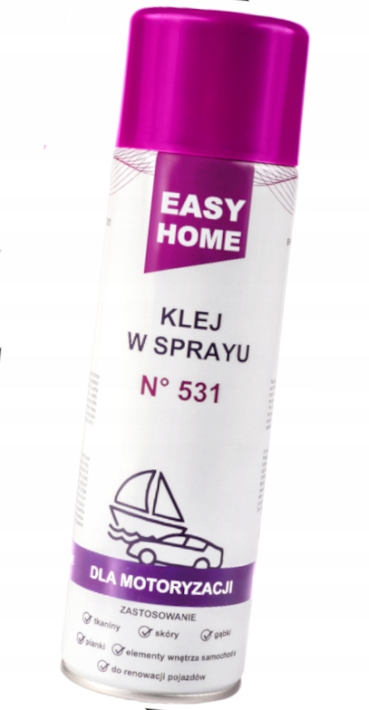 

Klej do tapicerki podsufitek gąbki w sprayu Mocny!