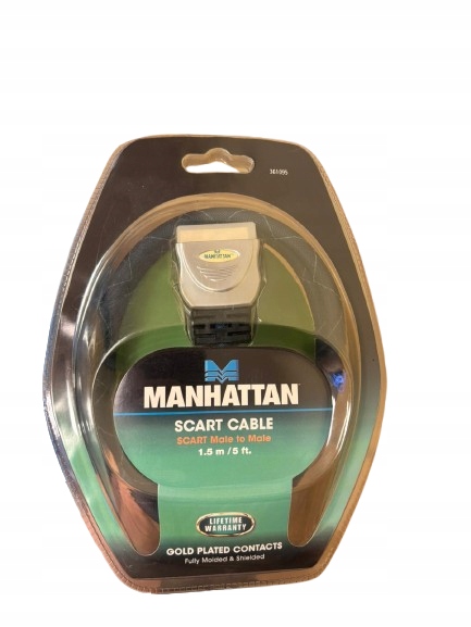 Scart kabel Eurozłącze Manhattan 1,5m