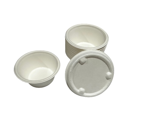 

Pojemnik jednorazowy z pokrywką na sos, dip 60ml