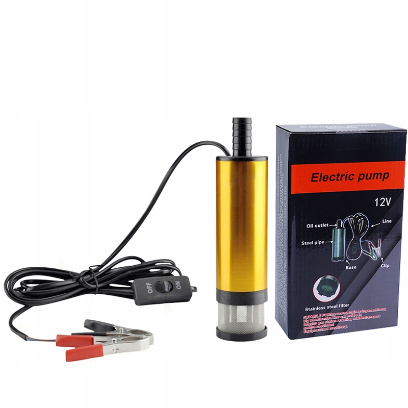 

Pompka Do Spuszczania Paliwa Ropy Wody 12V 51mm