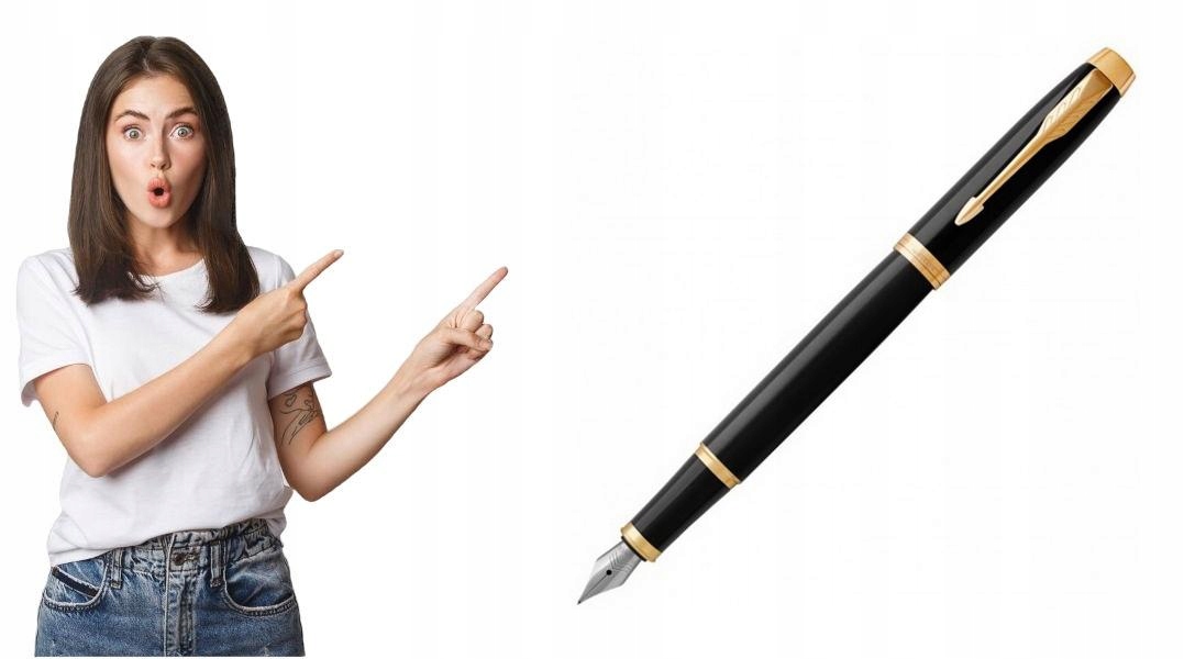 Parker IM czarny Gt pióro wieczne F