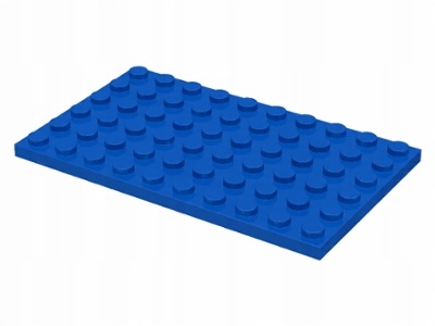 

Lego 3033 Płytka 6x10 Niebieska Nowa (8g)