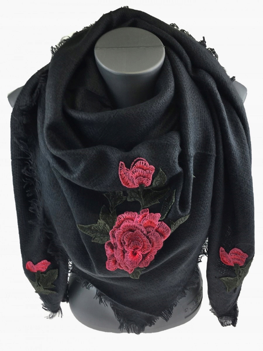 CHUSTA CHUSTKA SZAL DUŻA MEGA MILUTKA NA PREZENT Materiał dominujący wiskoza