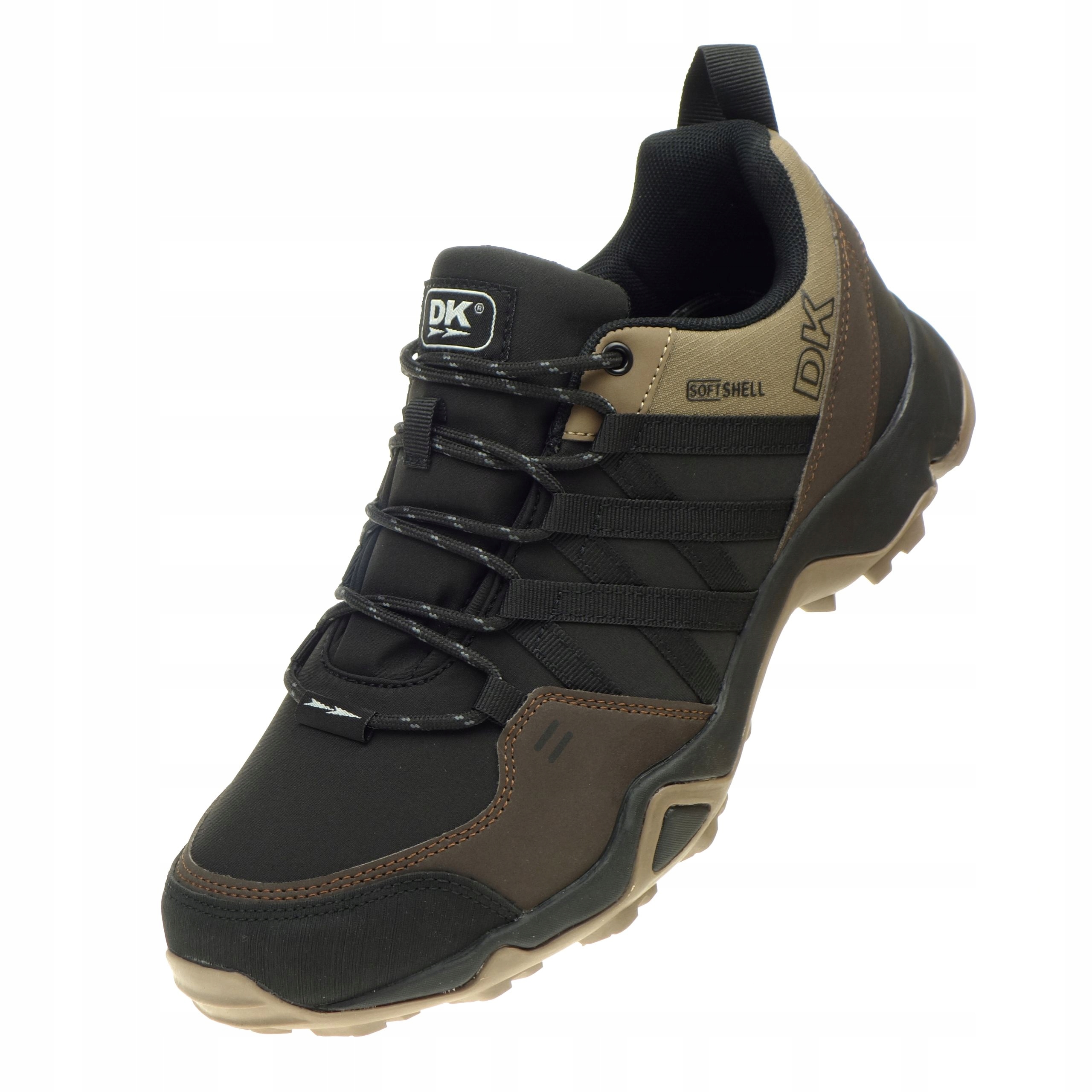 Buty Trekkingowe Dk Swat SoftShell Outdoor Turystyczne Blk/Brown 40