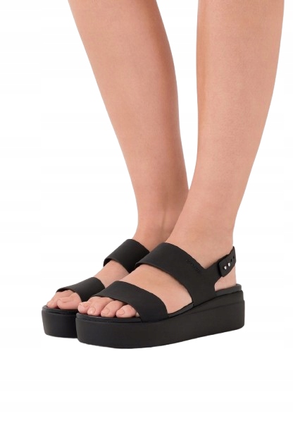 Crocs Černé Dámské Sandály Na Platformě 37,5 J0A