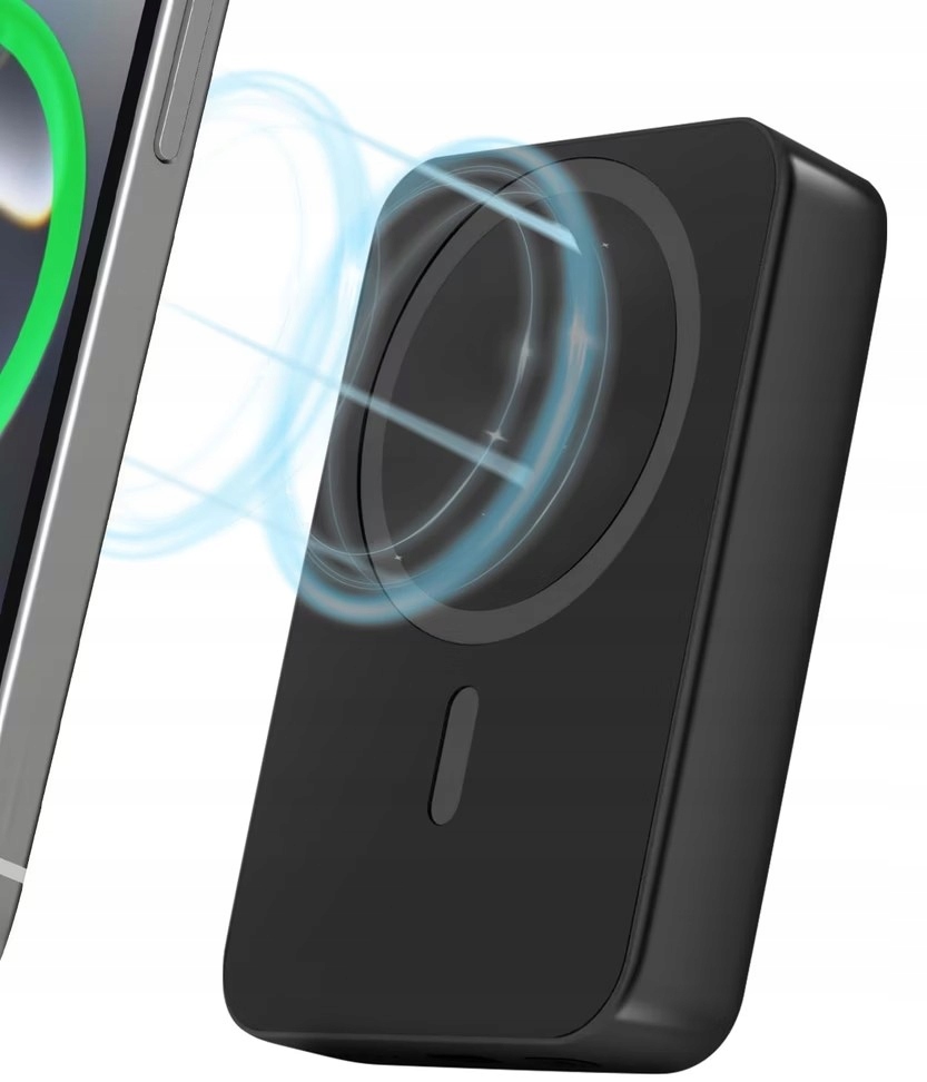 Power Bank 20W 10000mAh Bezdrôtová powerbanka s Usb-c Pd čierna