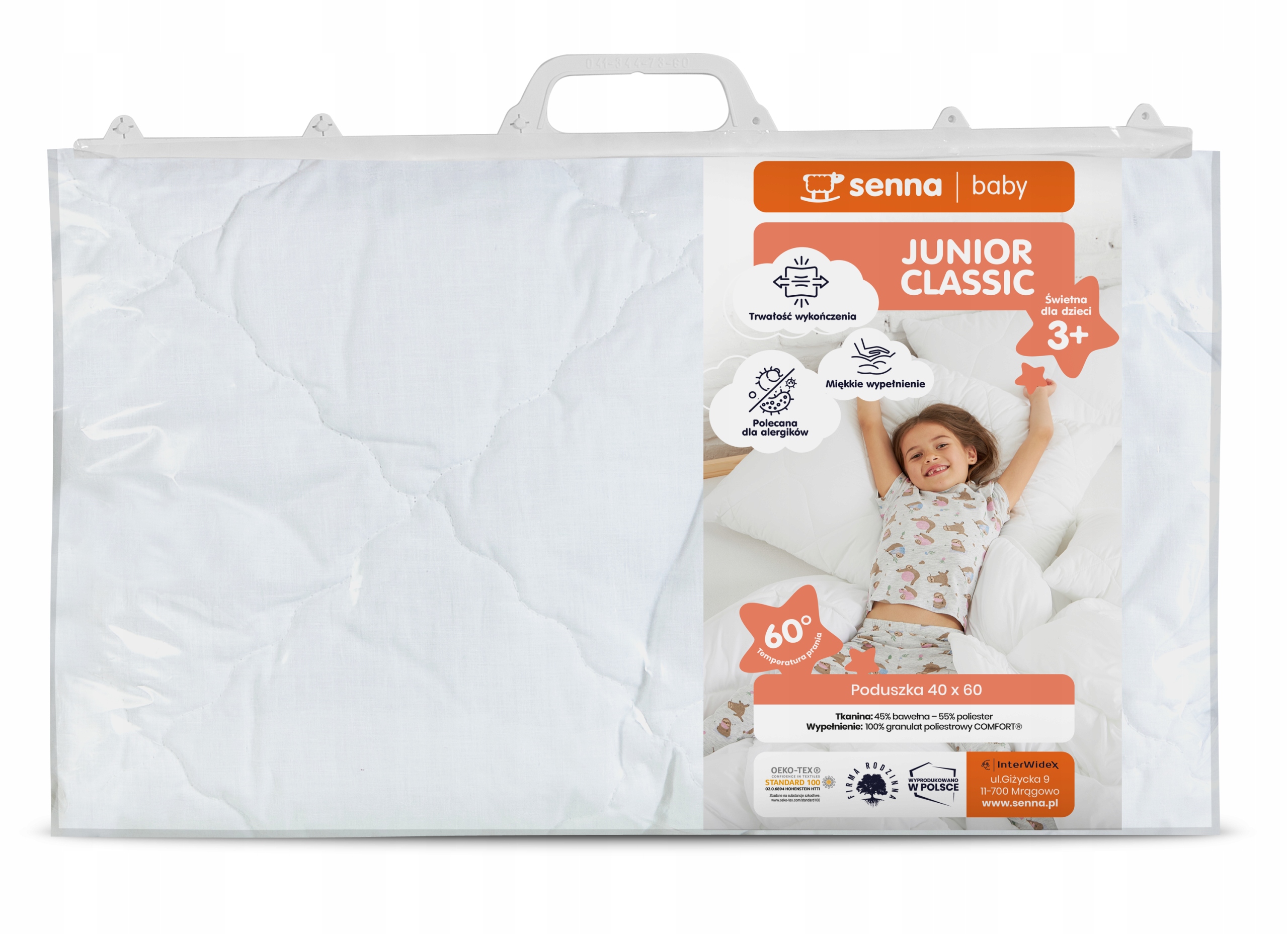 

Inter Widex Poduszka dla Dziecka Classic 40X60