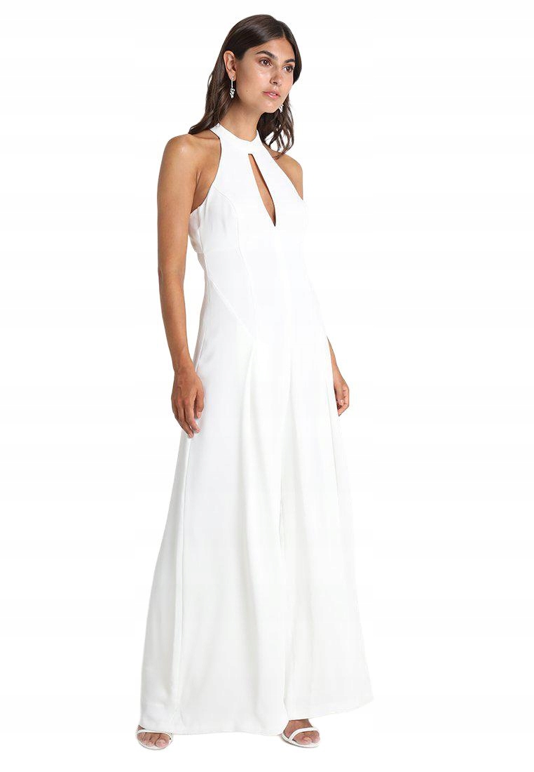 Coast Kombinéza Maxi Bílá Široká Nohavice 38/M Šm 38