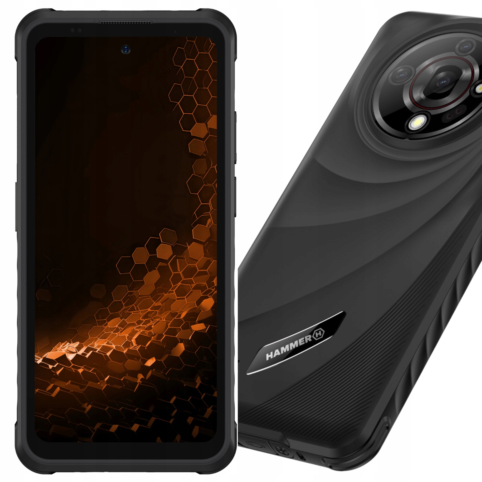 Smartfon Hammer Iron 6 5G 8GB/256GB Telefon Dotykowy Pancerny 6,56"