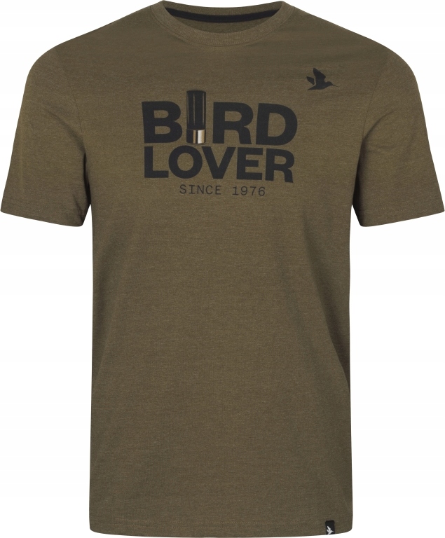 Tričko Seeland Bird Lover Tmavě Olivová Melange XL